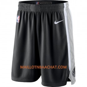 San Antonio Spurs Homme Shorts Noir 2018-19 Nike Swingman